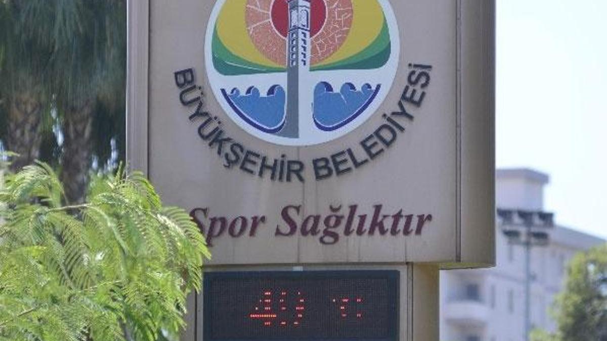 Adana'da termometreler 49 dereceyi gösterdi