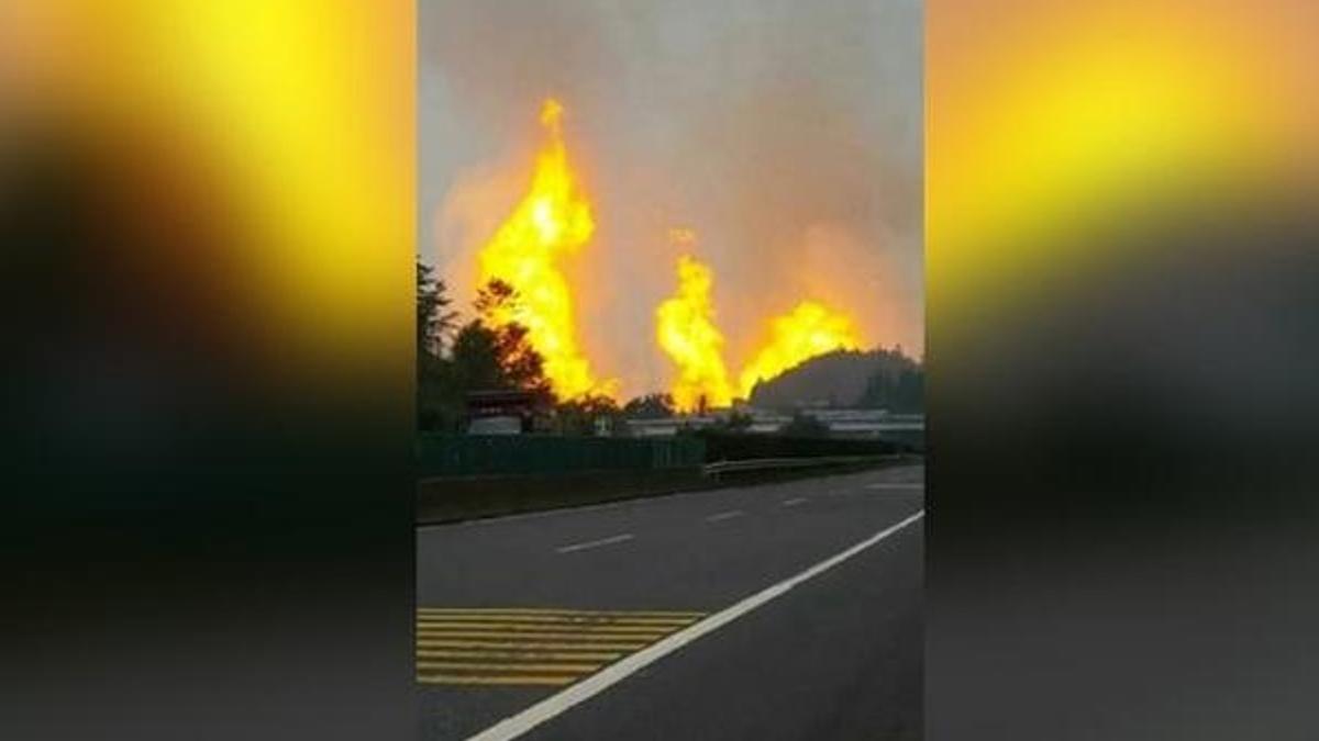Çin’de doğalgaz boru hattında patlama: 8 ölü