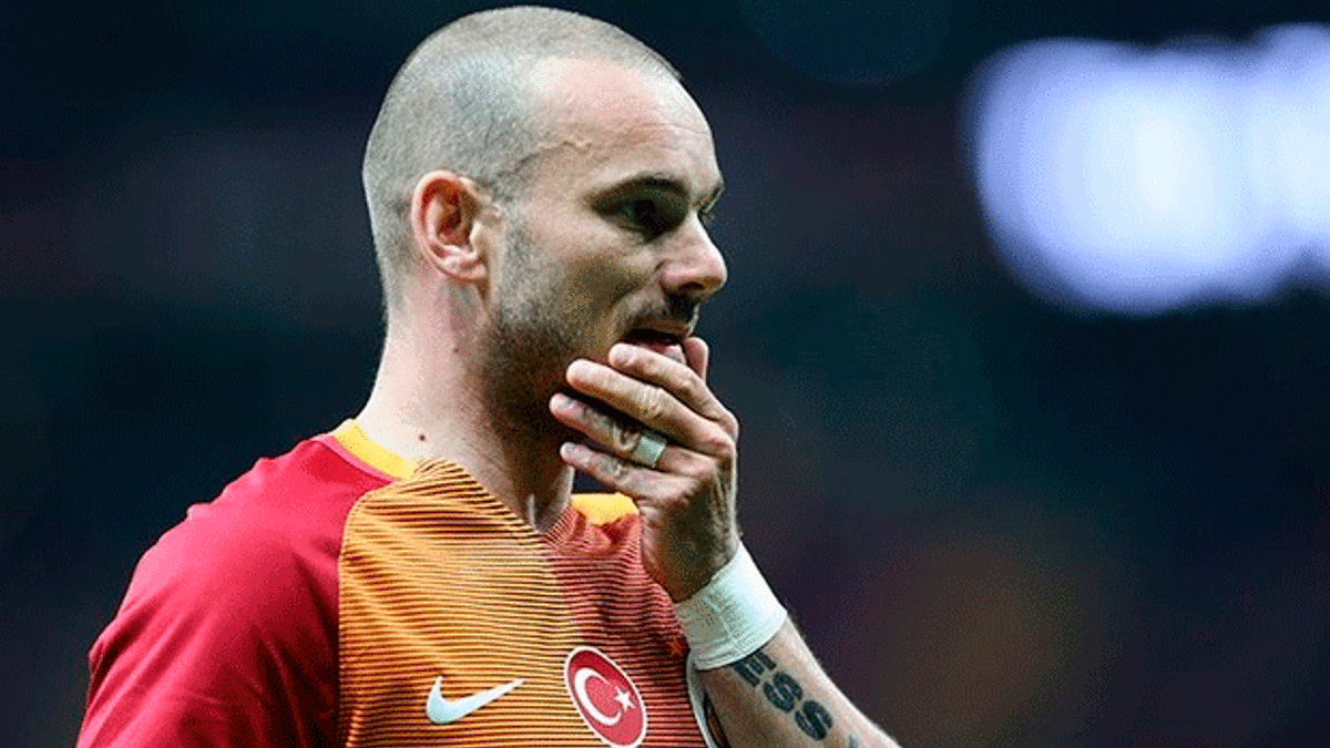 Sneijder için dev zirve