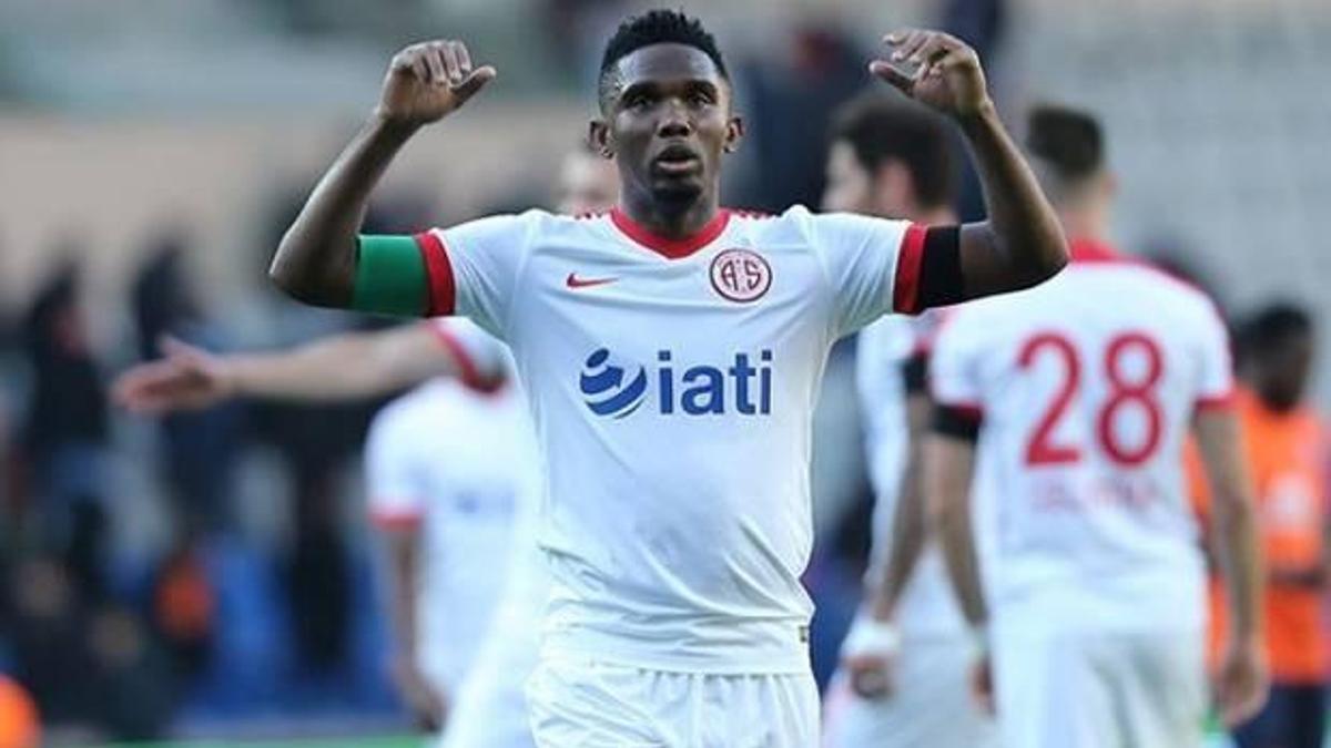 Eto'o kontrolden geçti!