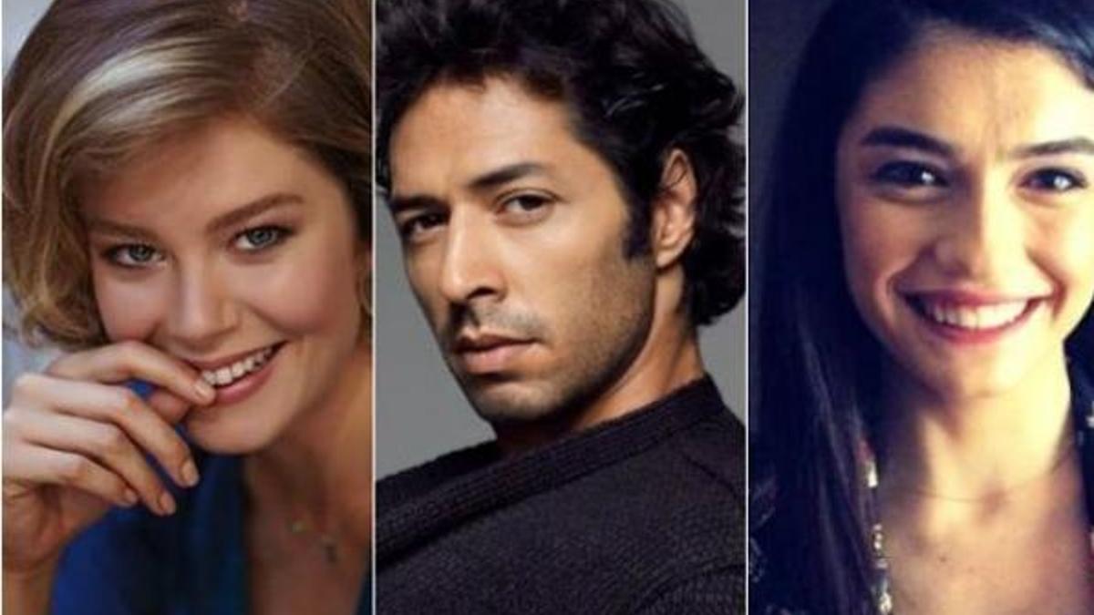 Burcu Biricik, Hazar Ergüçlü ve Mert Fırat aynı filmde!
