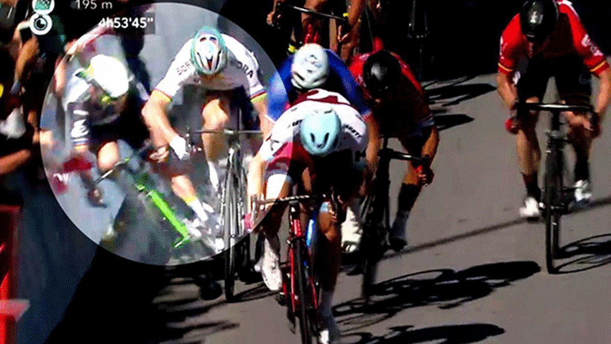 Peter Sagan diskalifiye edildi