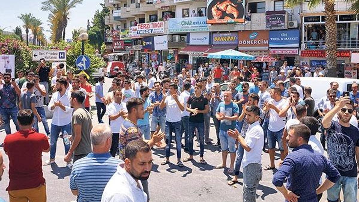 Taklide baskın isyan çıkardı