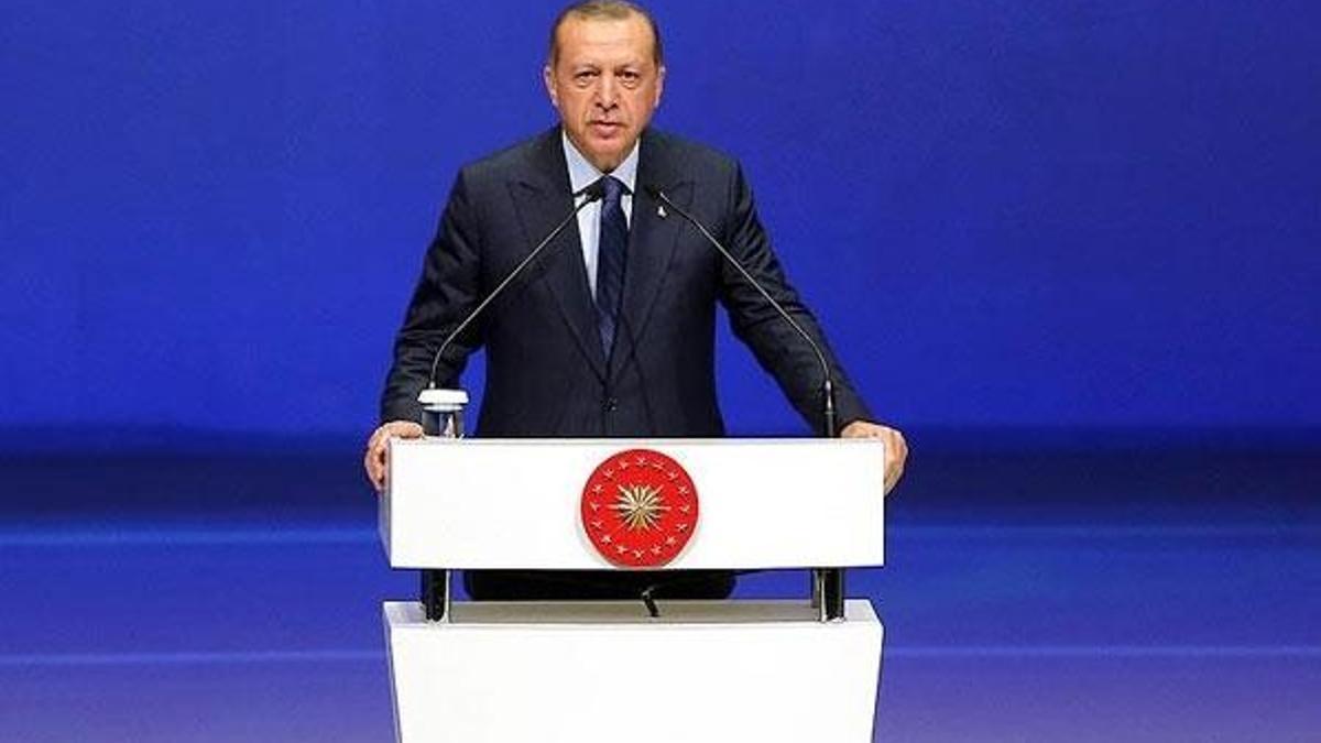 Cumhurbaşkanı Erdoğan petrol kongresinde konuştu