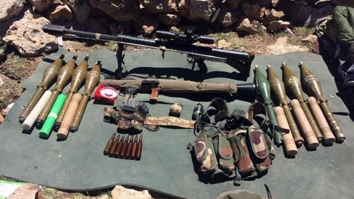 Diyarbakır’da mühimmat ve uyuşturucu ele geçirildi