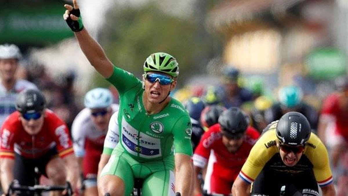 Fransa Bisiklet Turu'nda 11. etabı Kittel ilk sırada tamamladı