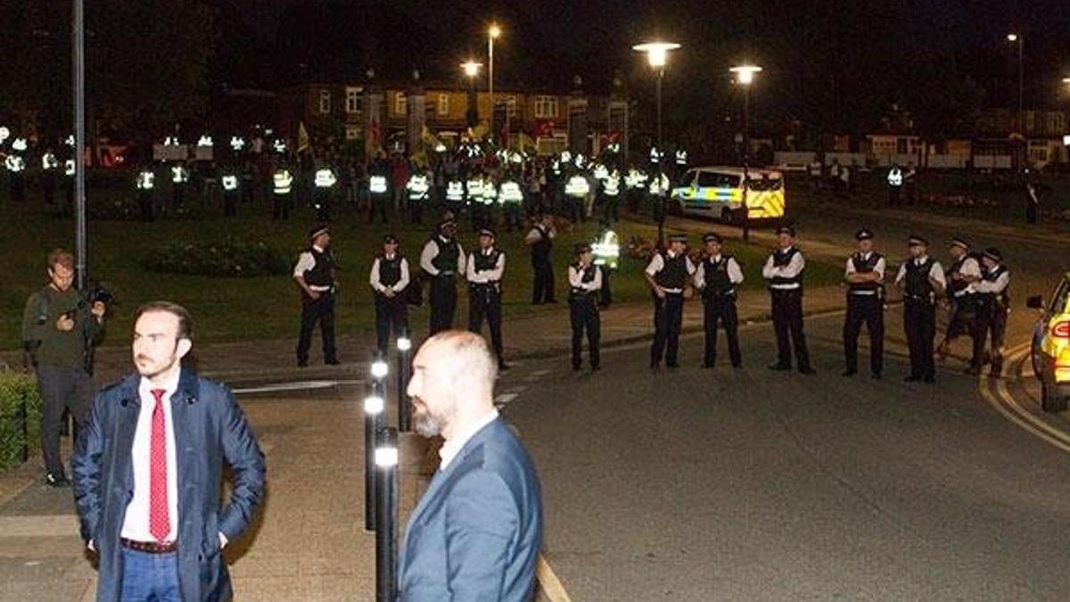 Londra'da PKK yandaşları, Türkler'e saldırdı