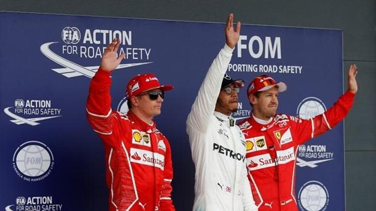 Büyük Britanya'da pole pozisyonu Hamilton'ın
