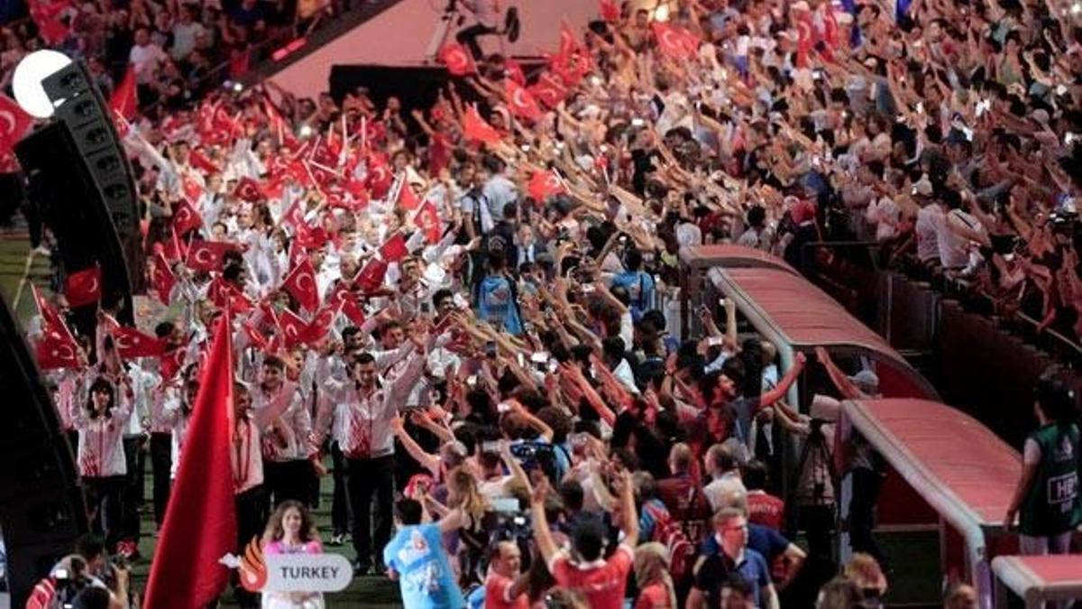 23'üncü Yaz İşitme Engelliler Olimpiyat Oyunları açılış seremonisi ile başladı
