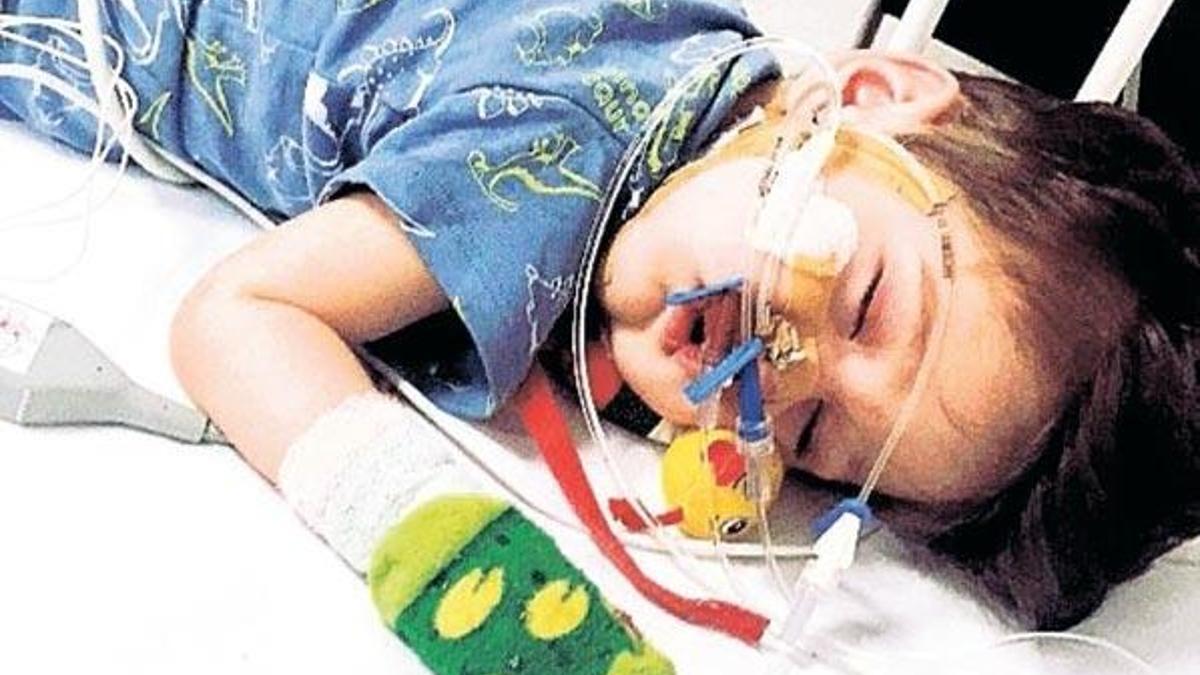 Kartal bebek kalbini yanında taşıyacak