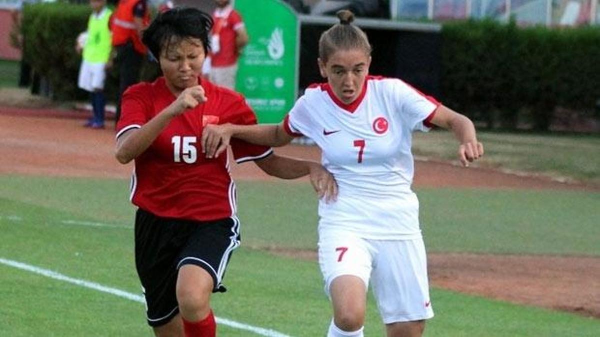 Türkiye Kadın Futbol Takımı Çin’i 5’ledi