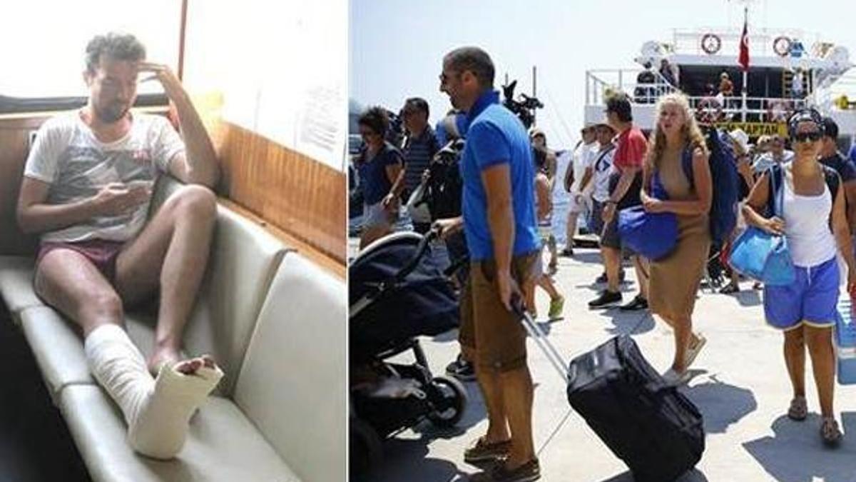 "Denizin taştığını, yerin yarıldığını gördük"