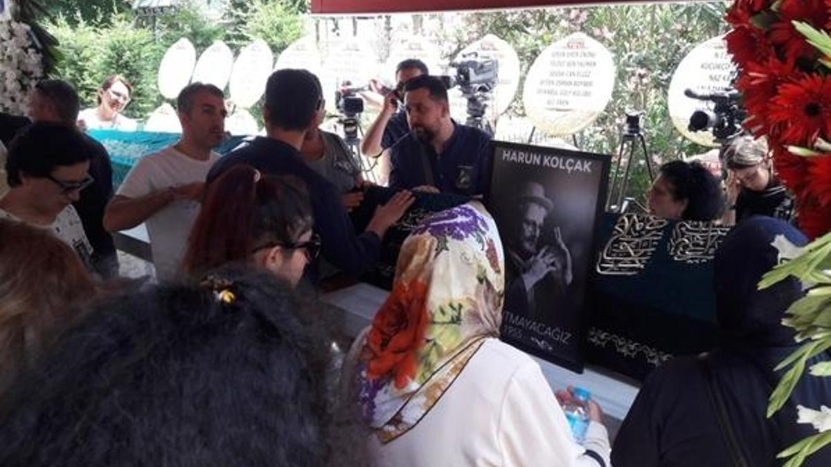Harun Kolçak'a son veda...
