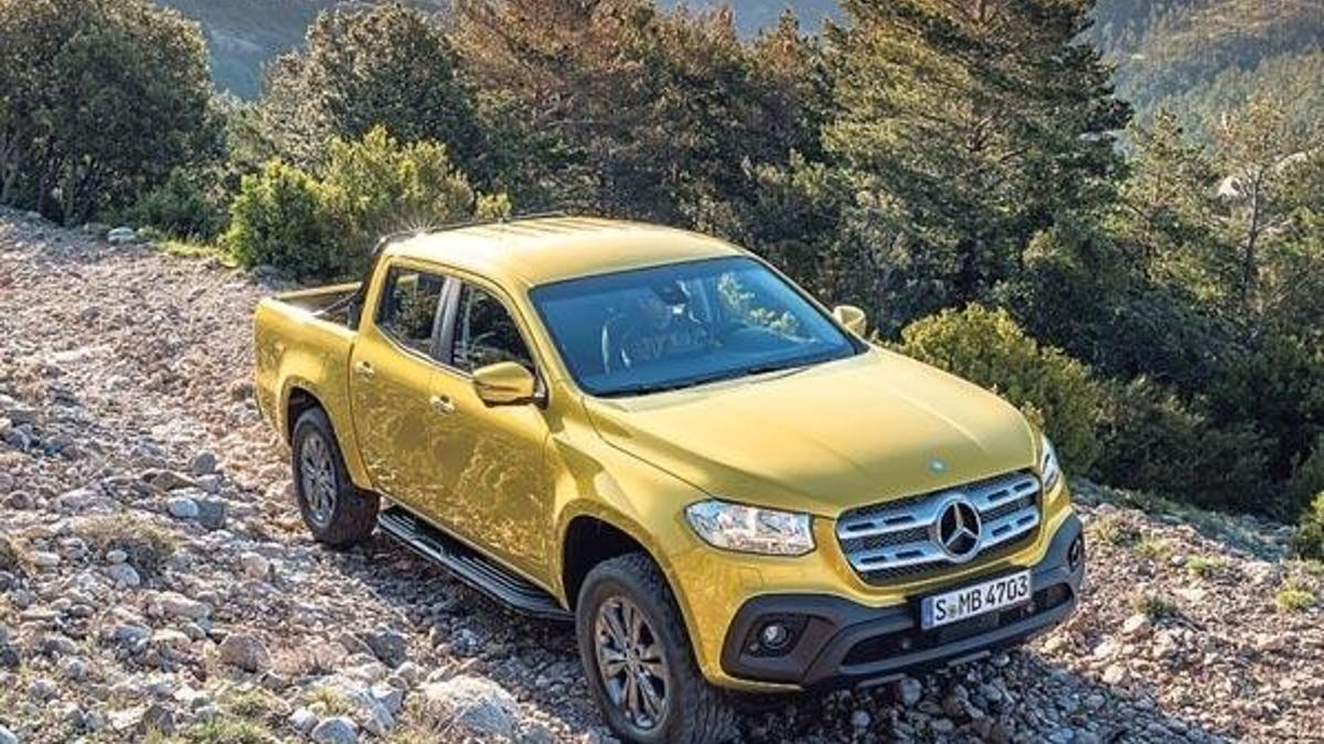Mercedes’in ilk pick-up’ı X Lüks araziye indi