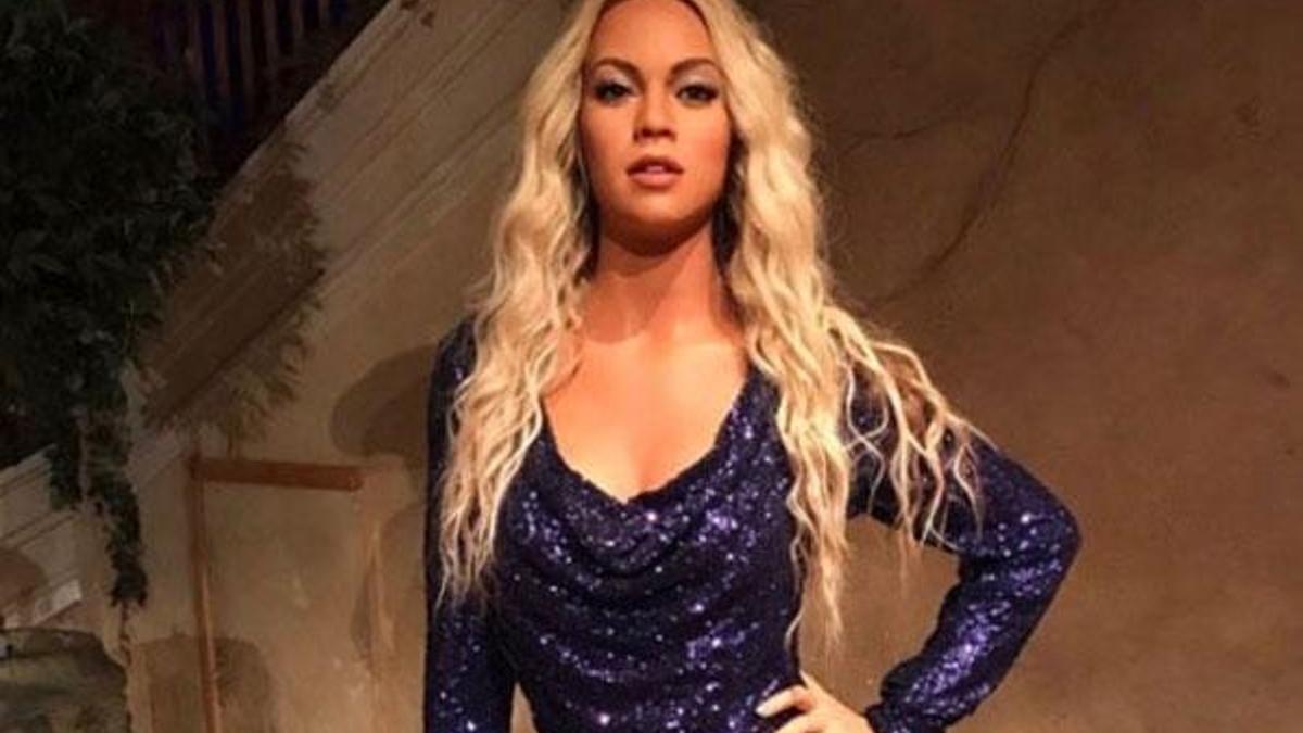 Beyonce'nin heykeline rötuş yapıldı