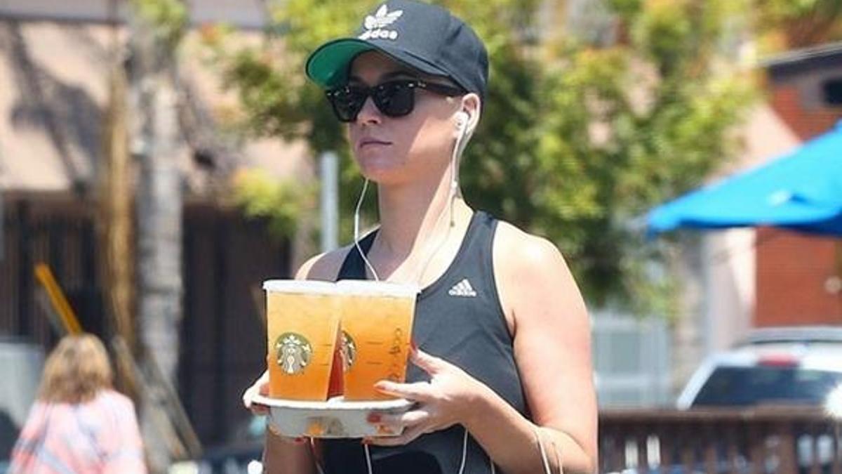 Katy Perry'den kahve molası!