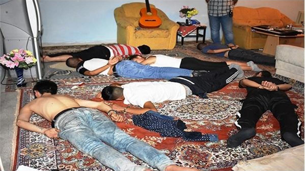 Hırsızlık çetesi üyeleri, uyuşturucu aleminde yakalandı: 7 gözaltı