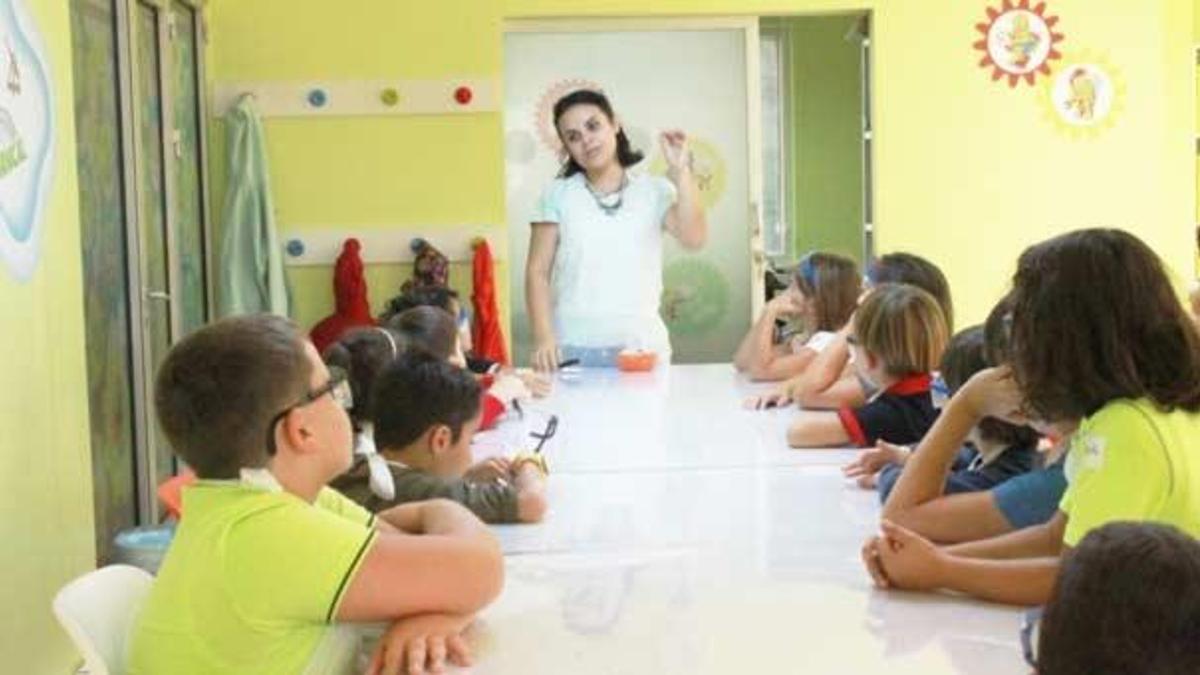 Bu kampta genç mühendisler yetiştiriliyor