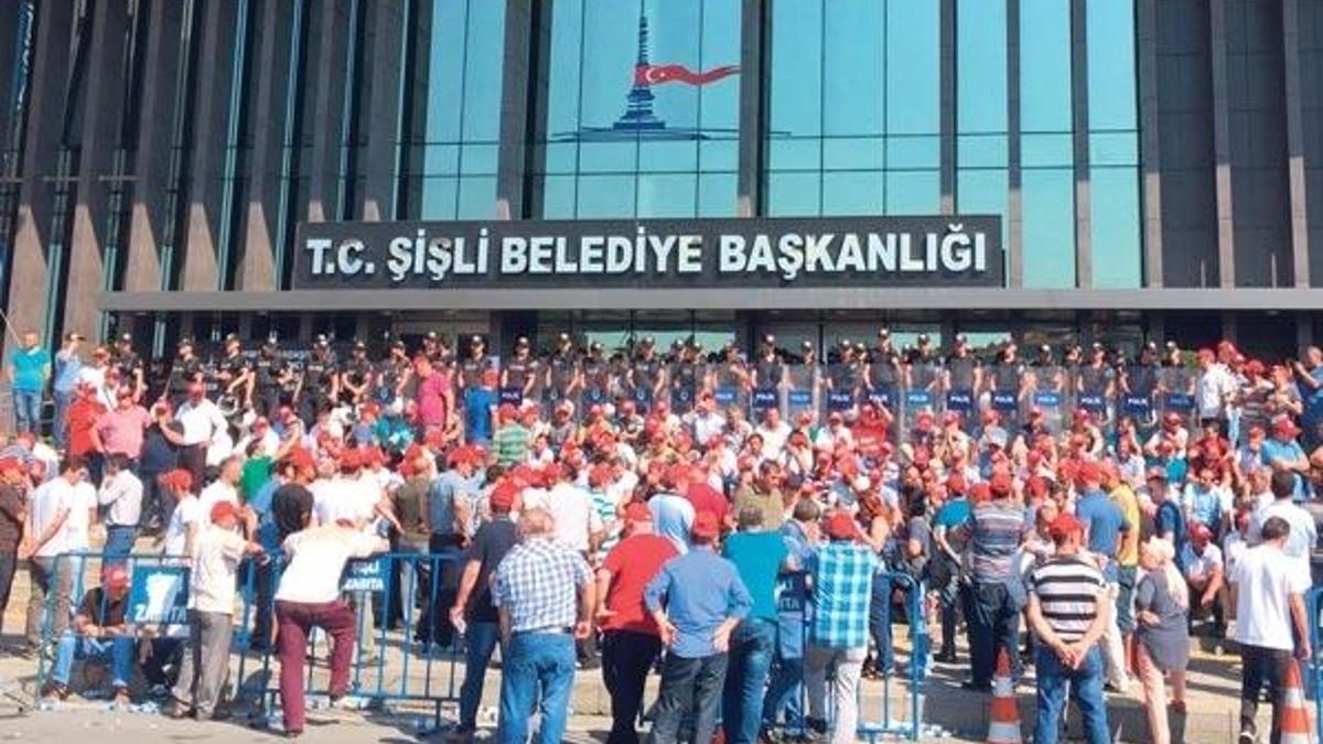 Şişli’yi kokutan eylem!