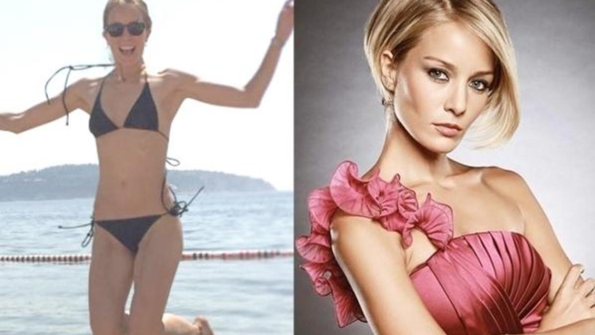 Bade İşçil bikini giyip uçuşa geçti...