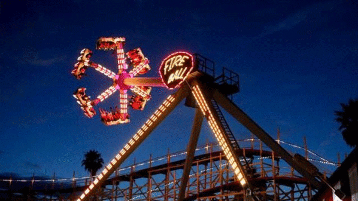 Lunaparkta oyuncak parçalandı! 1 ölü 7 yaralı
