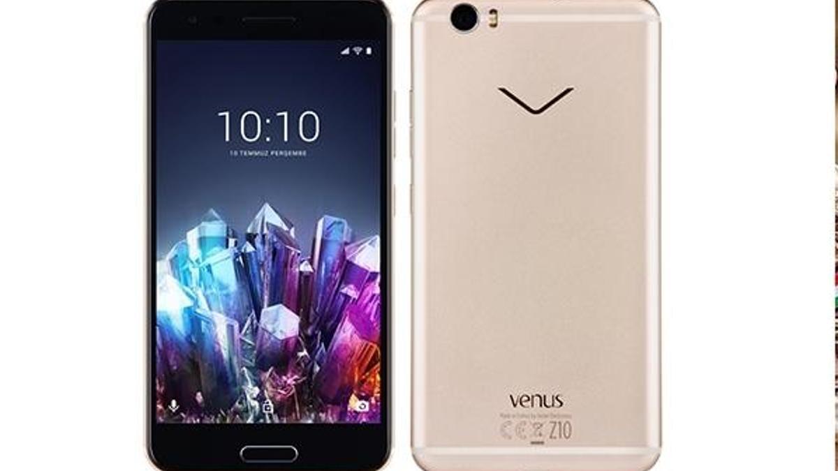 Venus'ün yeni modeli Z10 satışa çıktı