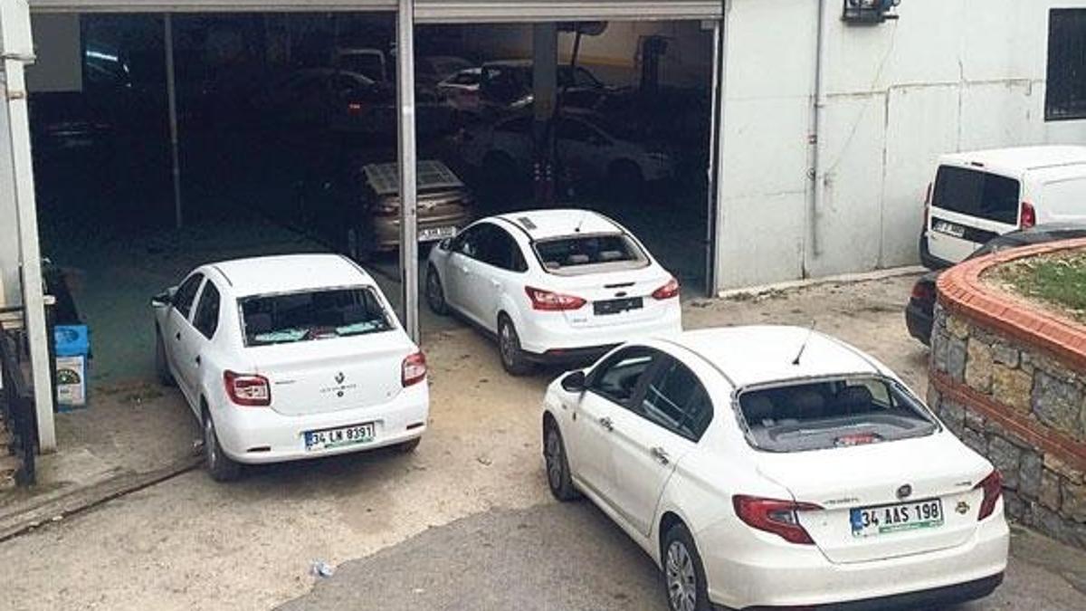 Sel camcılarla oto tamircilere yaradı!
