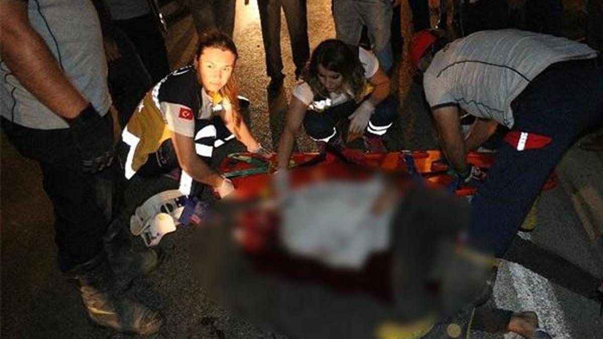 Alkollü sürücü yoldan çıkıp takla attı: 1 ölü 1 yaralı