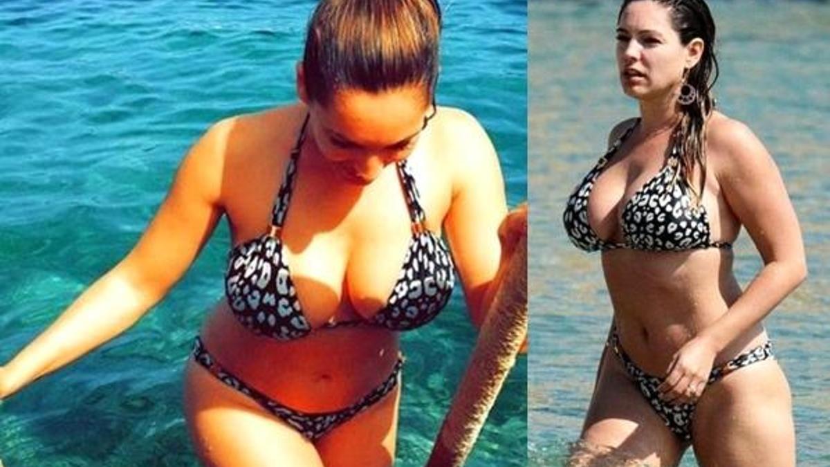 Bikinili paylaşımı olay oldu!