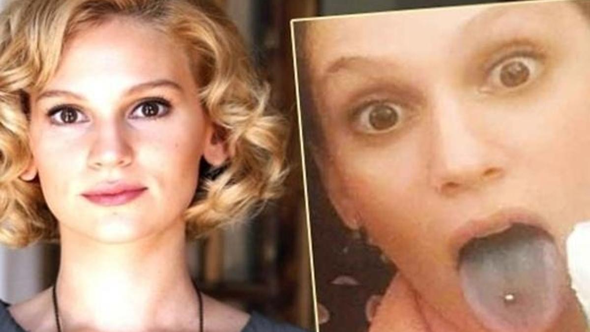 Farah Zeynep Abdullah piercingini böyle gösterdi