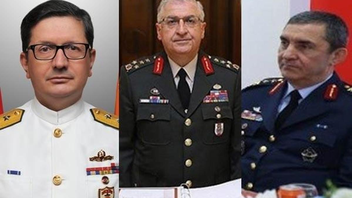 SON DAKİKA! 3 kuvvet komutanı değişti!