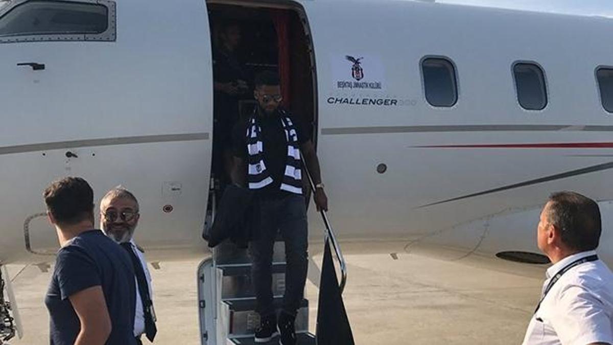 Beşiktaş'ın yeni transferi Lens Samsun'da