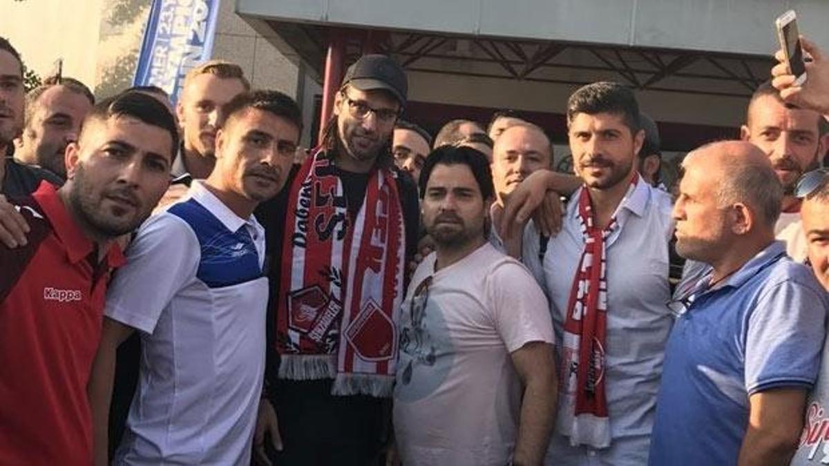 Yunan golcü Georgios Samaras, Samsun'da!