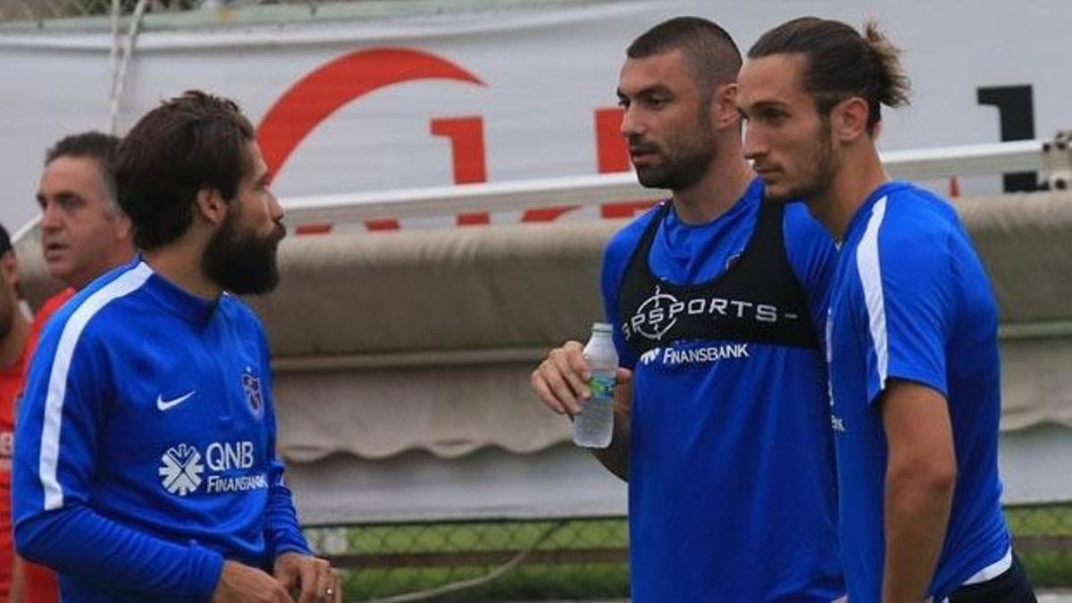 Burak Yılmaz, ilk idmanına çıktı