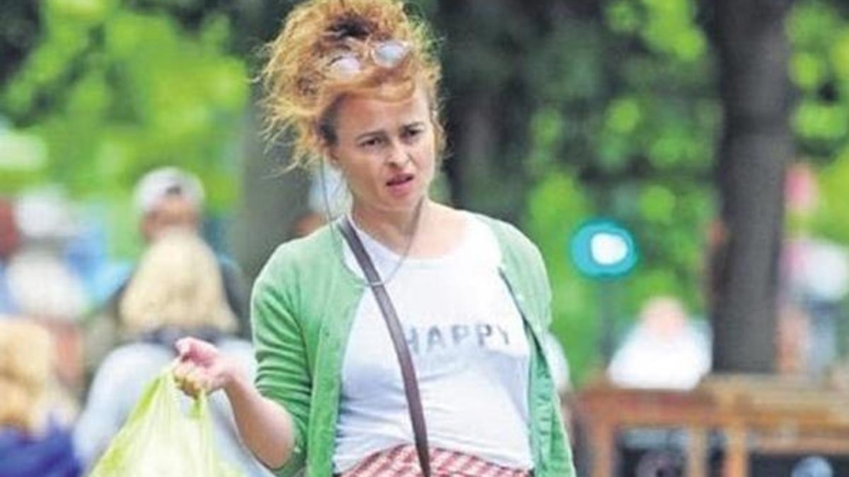 Helena Bonham Carter şaşırttı!