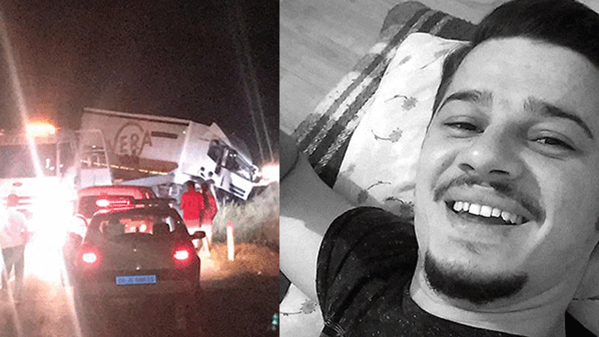 Genç tekniker trafik kazasında öldü
