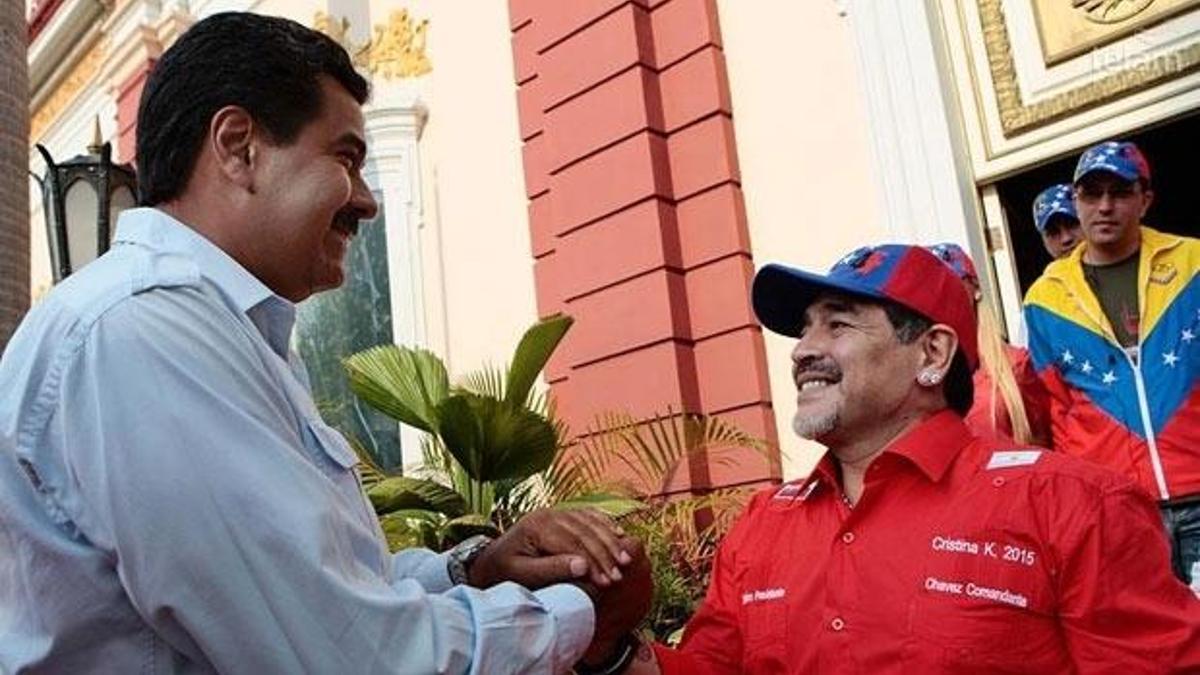 Maradona: "Asker üniformasını giyer, emperyalizme karşı savaşırım"