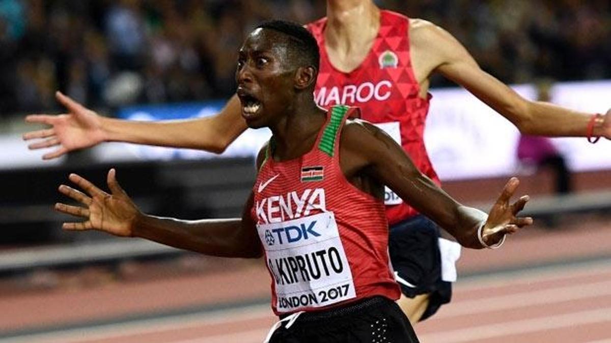 3 bin metrede şampiyon Conseslus Kipruto!