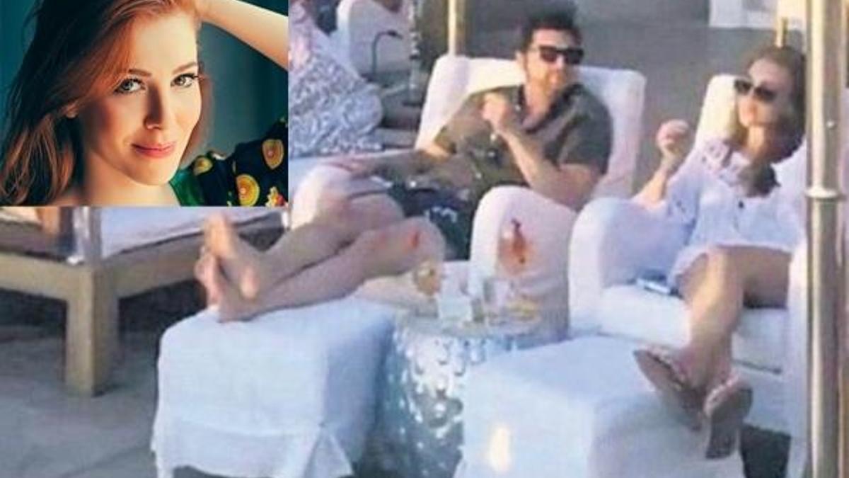 Elçin Sangu bakın kiminle tatil yapıyor?