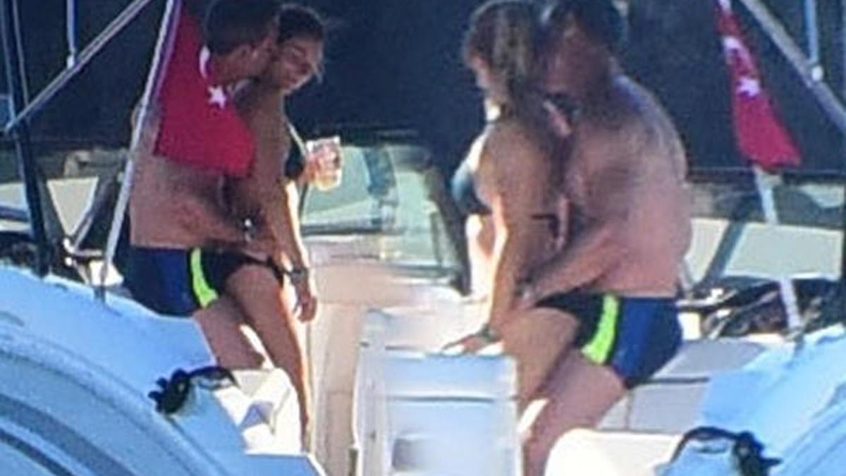 Murat Başoğlu'nun öpüşürken görüntülendiği o tekne...