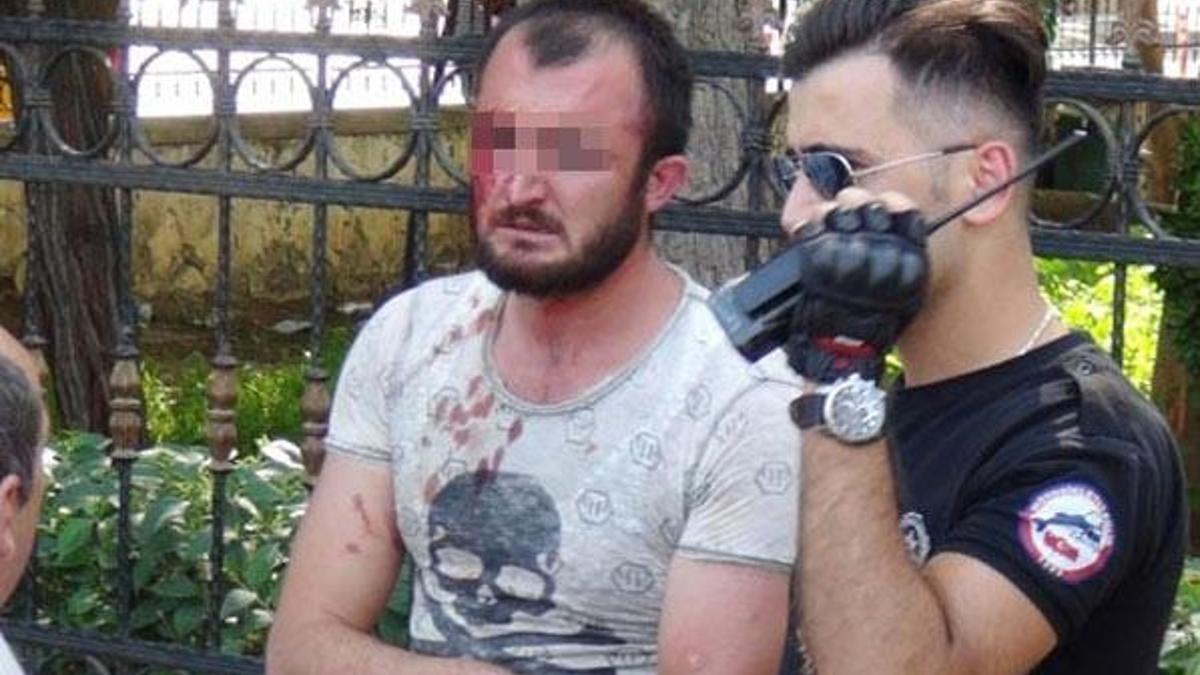 Şanlıurfa'da tekme tokat dayak