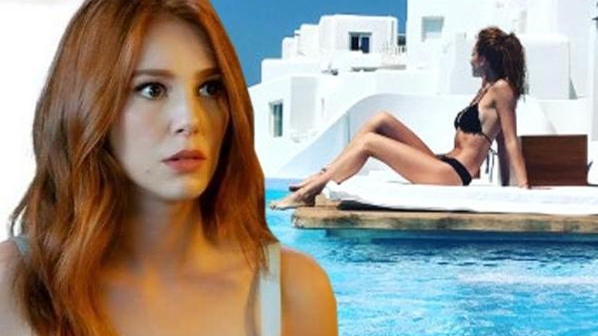 Elçin Sangu'nun ilk bikinili pozu!
