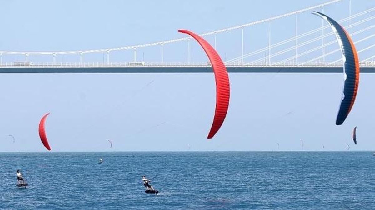 Boğaz'da Kite Şov