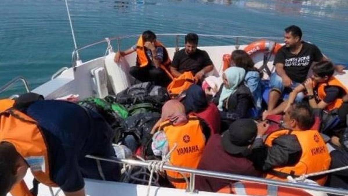 Ayvacık'ta 19 kaçak yakalandı