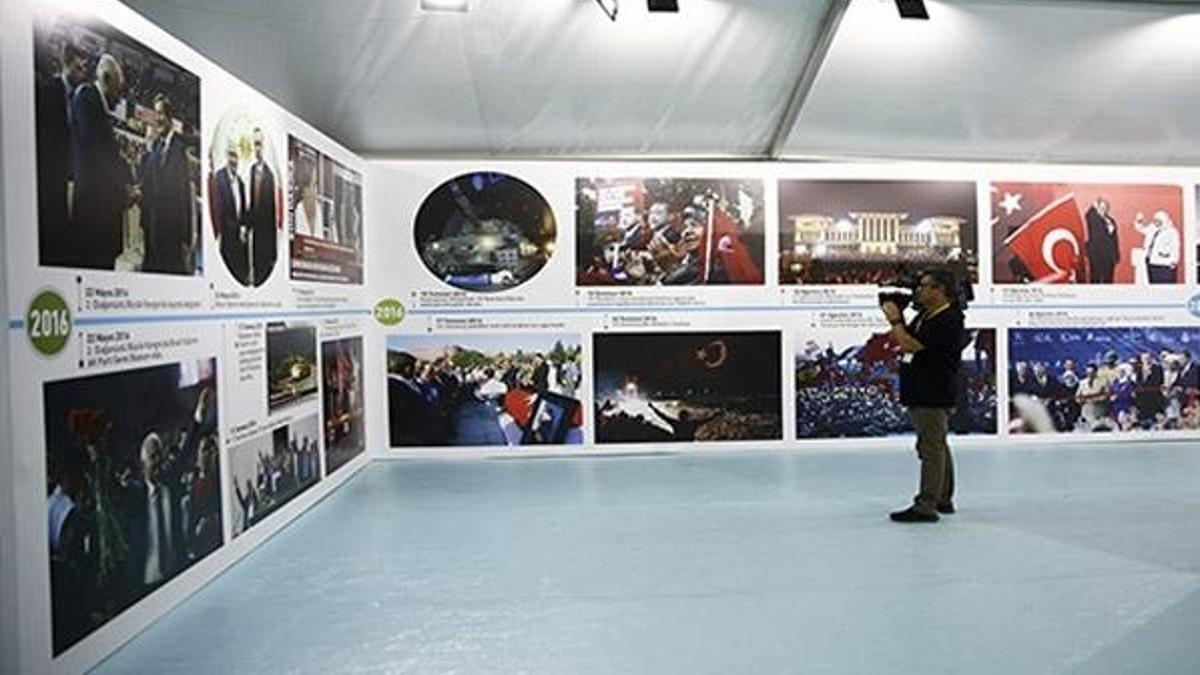 'Bir millet aşkı AK Parti Sergisi' açıldı