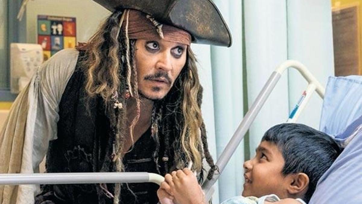 Jack Sparrow’dansürpriz ziyaret
