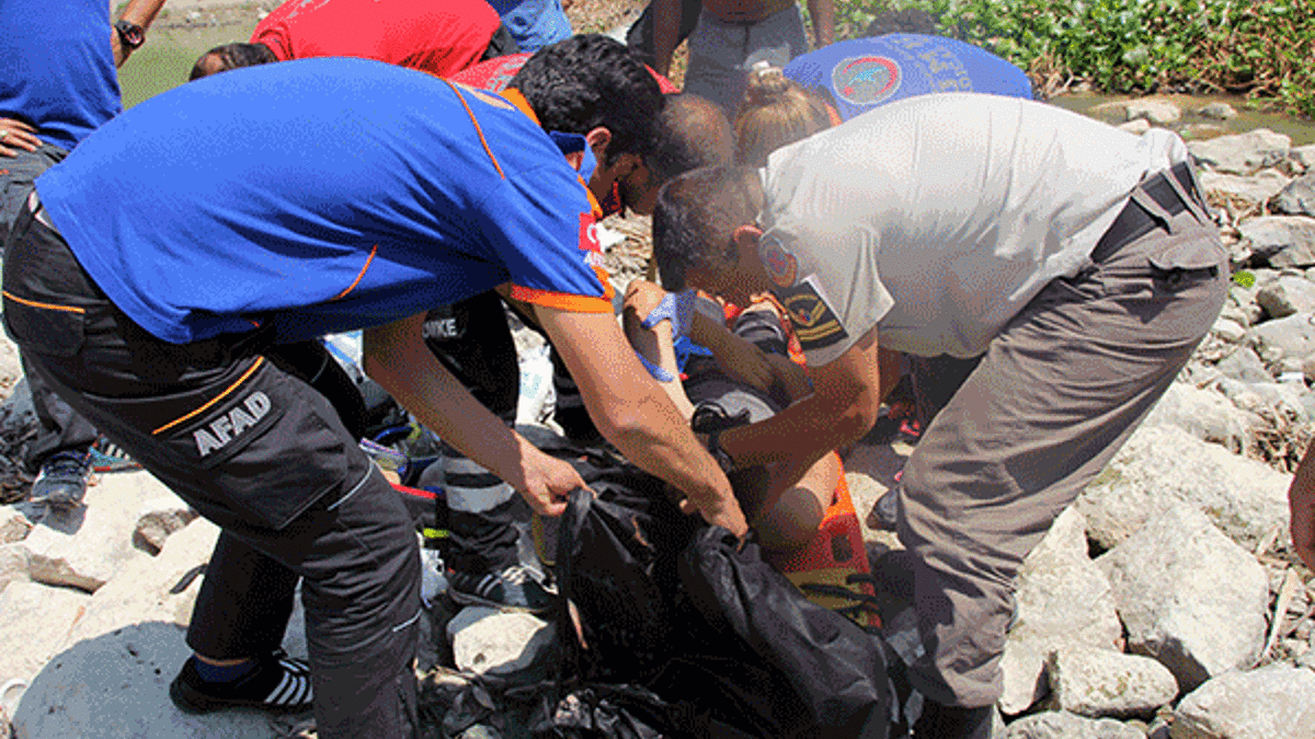 Hatay'da 2 kardeş Asi Nehri'nde boğuldu