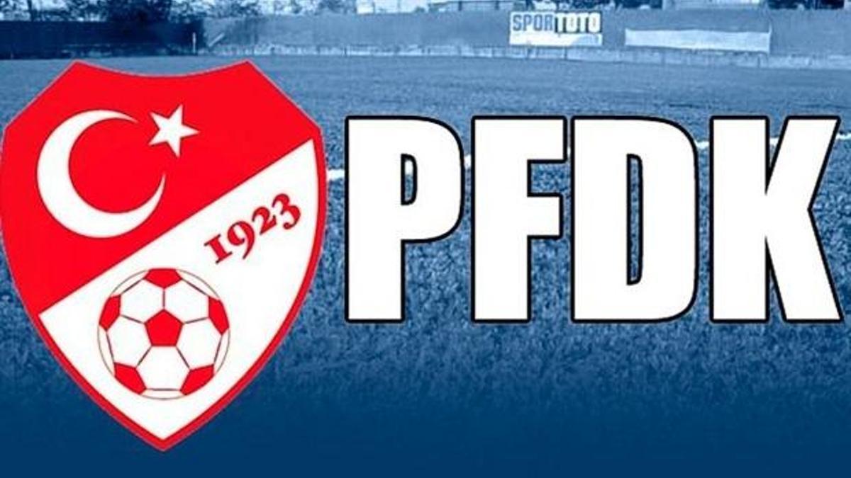 PFDK ceza yağdırdı!