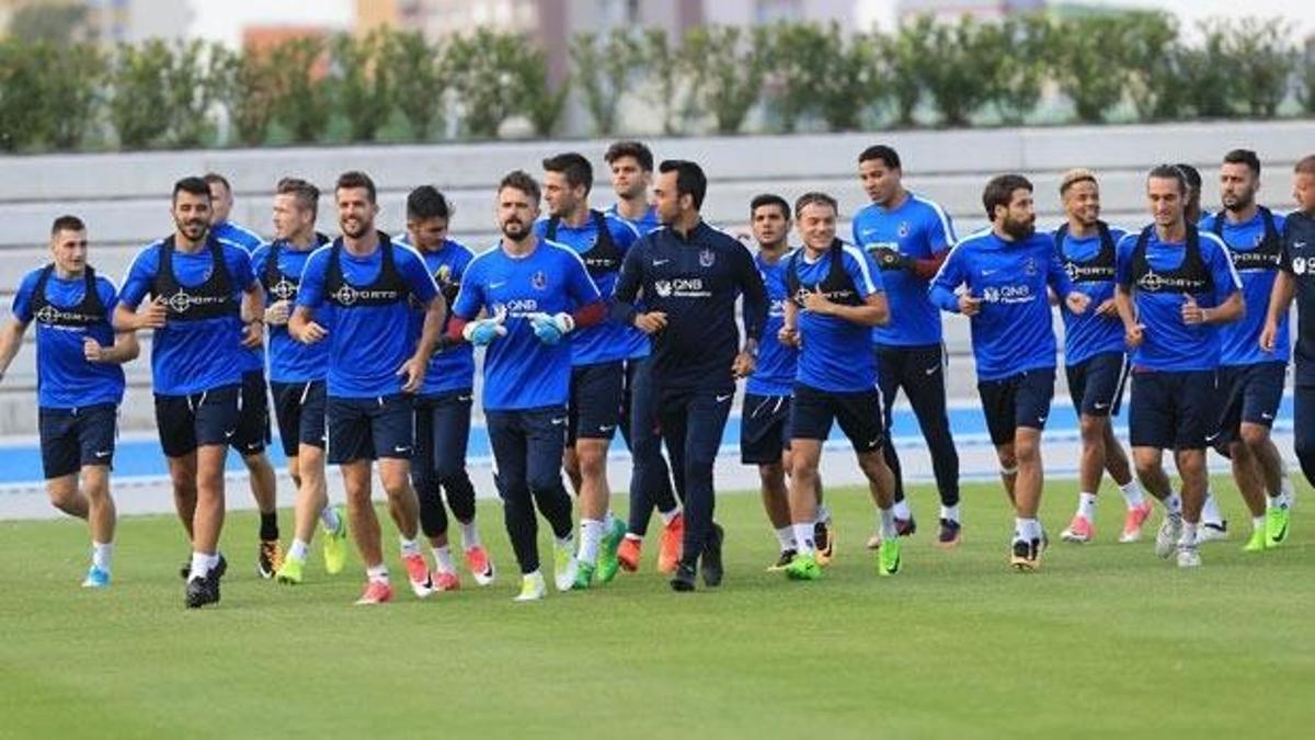 Trabzonspor, Fenerbahçe maçının hazırlıklarını sürdürdü