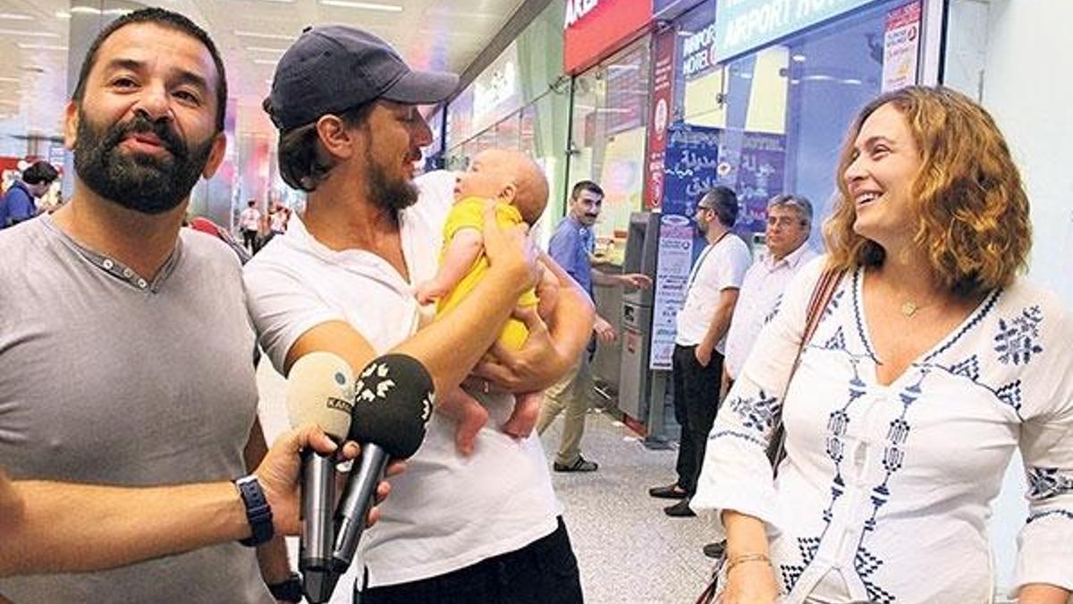 Kucağına yakıştı